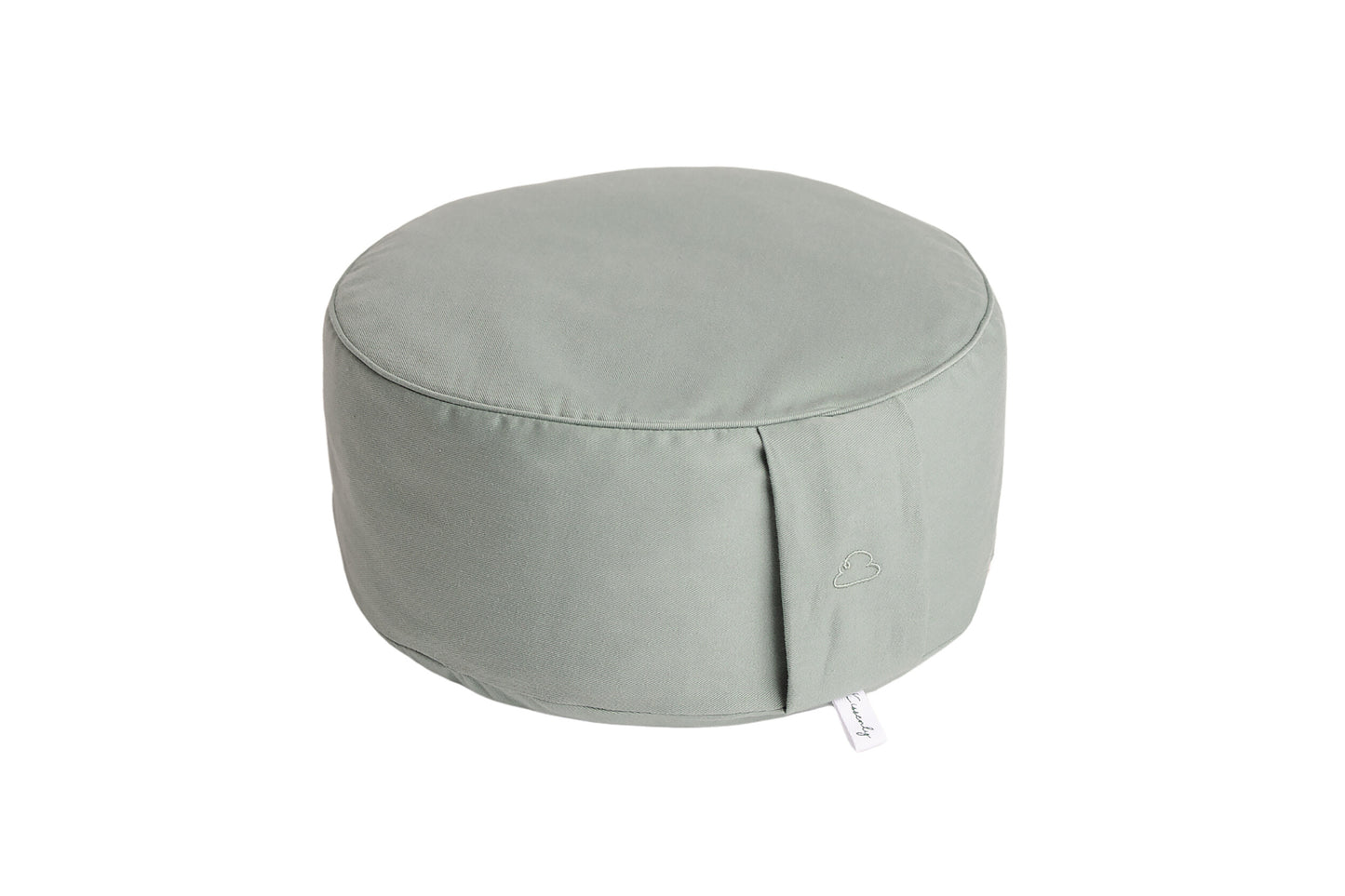 Grünes Sitzkissen mit Buchweizenspelzen