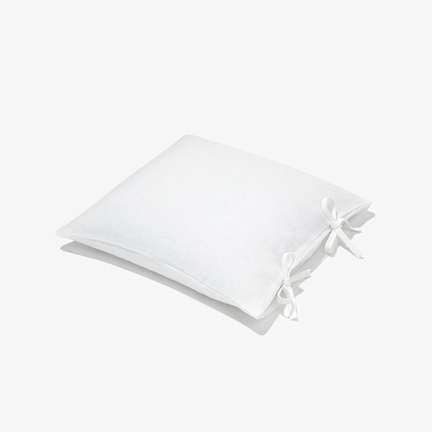 Baumwoll-Kissenbezug 40x40 Weiß