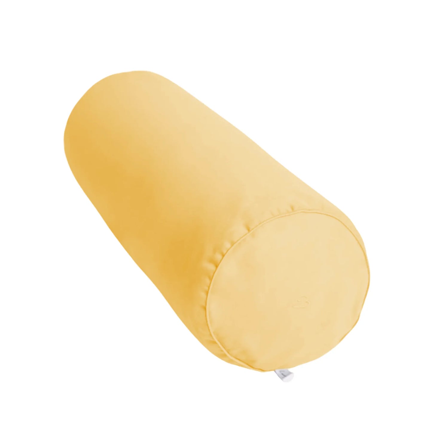 Gelbe Nackenrolle mit Buchweizen (20x60 cm)