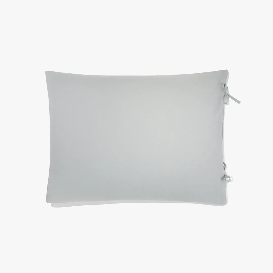 Baumwoll-Kissenbezug 45x60 Grau