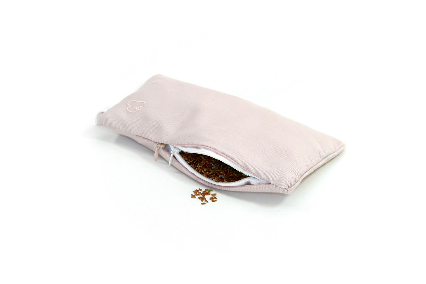 Pink Linseed Eye Pillow with Lavender