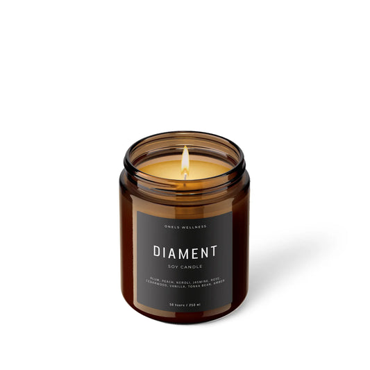 DIAMOND Natürliche Sojawachskerze